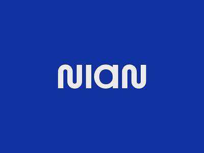 Nian brand brand id brandbook branding design graphics light lighting logo logo design logo mark studio typography vector