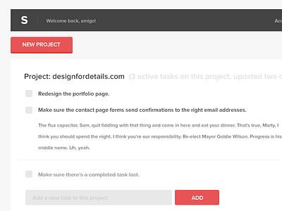 Spruceapp Tasks manager task webapp