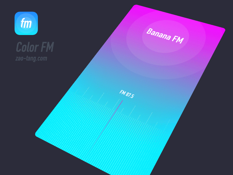 Color FM-Radio color fm icon radio