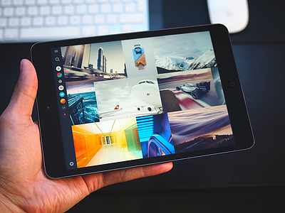 Image Feed app clean feed flat image ipad minimal reader rss ultralinx