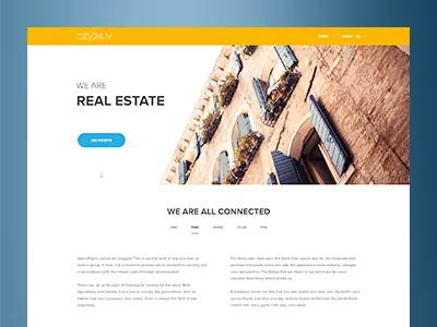 City24.lv Group Portfolio Webpage baltic states europe latvia real estate riga