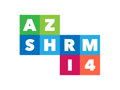 AZSHRM Logo Concept arizona branding identity logo