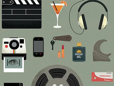 27th Cinema Jove Film Fest cocktail colots festival film objects sumer valencia vintage