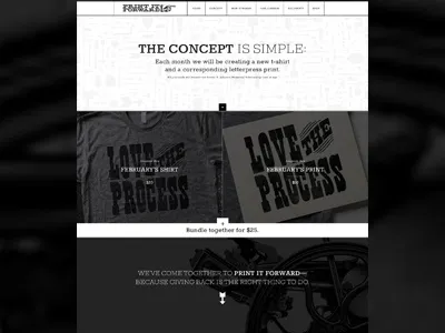 Pif charity responsive scholarship web web design