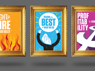 OKR Posters goals posters