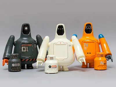 Freeman Robotics U-23 (Group) character diorama freeman robotics robot toy