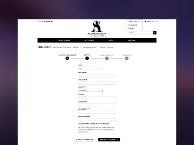 Checkout Steps black check checkout clean design form minimal step steps ui ux white