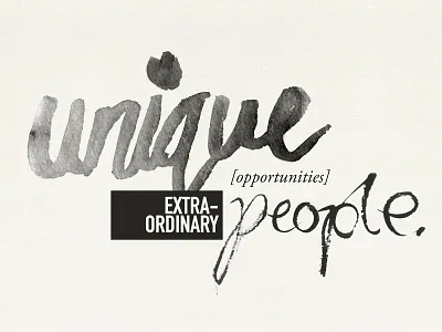 Gather.ly Article Header brush calligraphy hand heading ink lettering sketch type typography