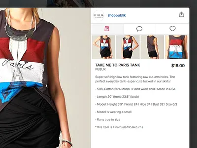 Trendabl Lightbox 45royale fashion icons lightbox shop web app