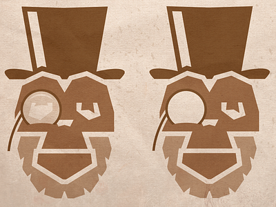 Sir Webbly Monkey freelance illustration logo monkey