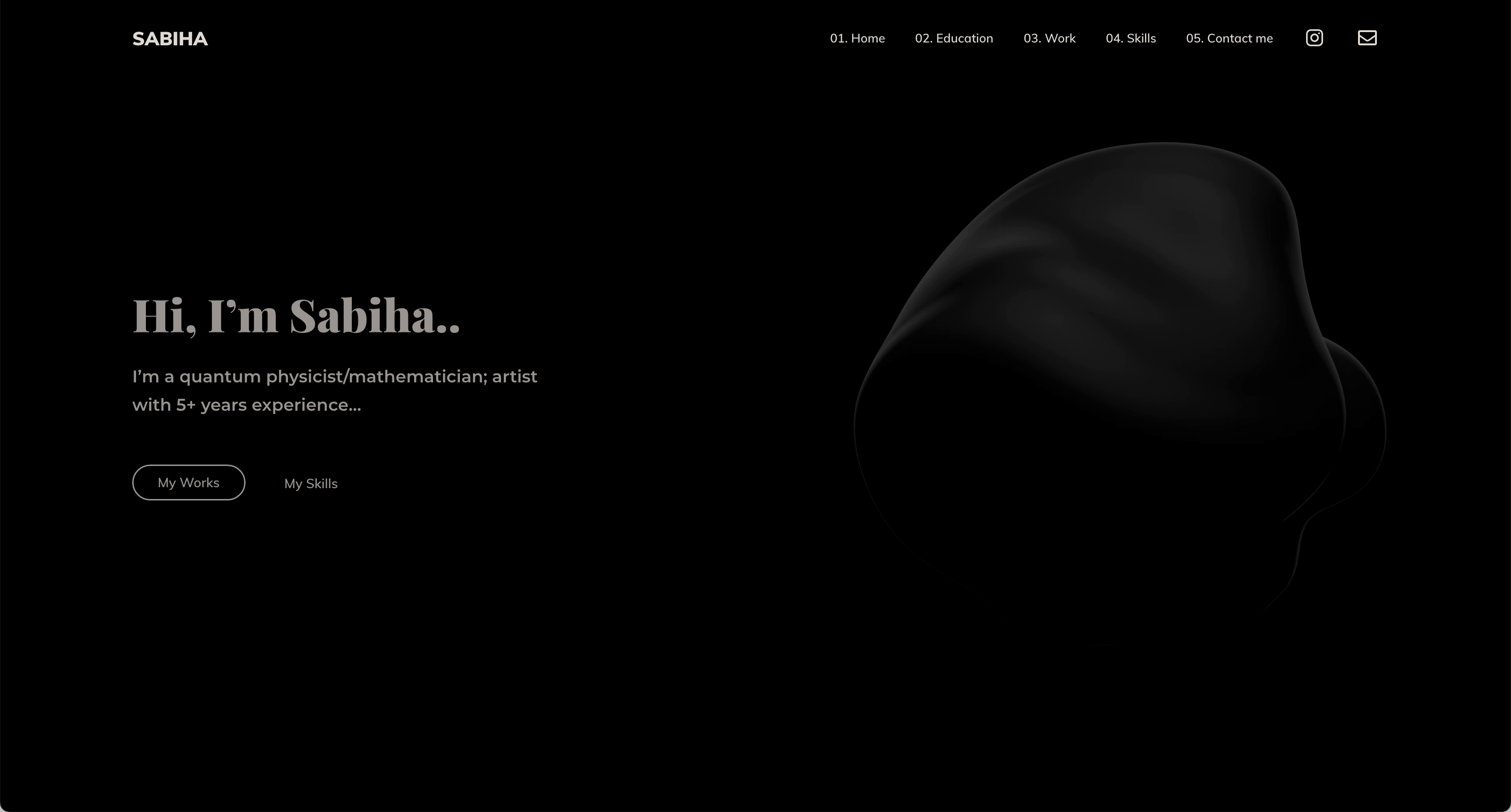 Sabiha Website by Aahed I. Zarouk on Dribbble