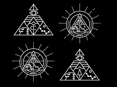 Secret Society Seal badge godzilla seal secret society