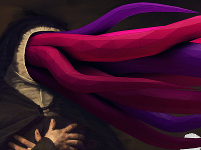 Amor de Madre 3d painting
