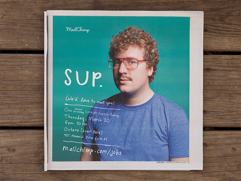 Recruiting Ads ads photography print sup typography