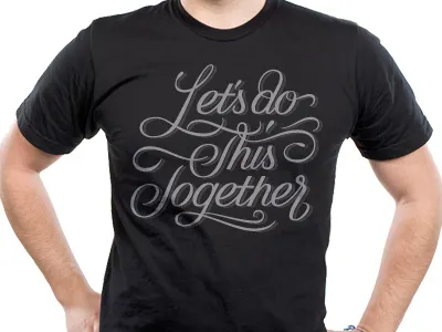 lettering for t-shirt apparel floral flourish lettering ornament script shirt t shirt