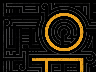 'i' Type Fight lettering