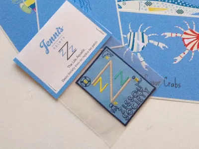 Zissou Society Patch fish grand budapest hotel jaguar shark jellyfish life aquatic moonrise kingdom movie sea horse tuna wes anderson