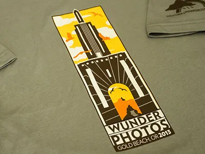 WunderPhoto Meetup T-shirt oregon screenprint shirt