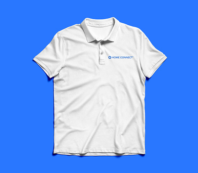 Home Connect Company Shirt brand identity branding minimal shirt typography
