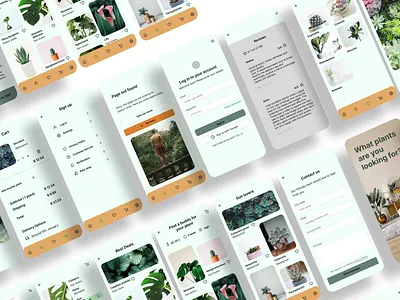 Alava application for plant lovers app application ecommerce graphic design motion graphics online shop plant plant shop product design shop ui