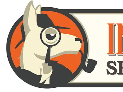 ISP Final Logo detective investigate kangaroo logo