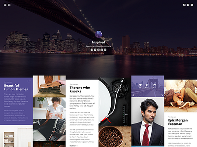 Gallery tumblr theme theme tumblr tumblr theme web web design webdesign website