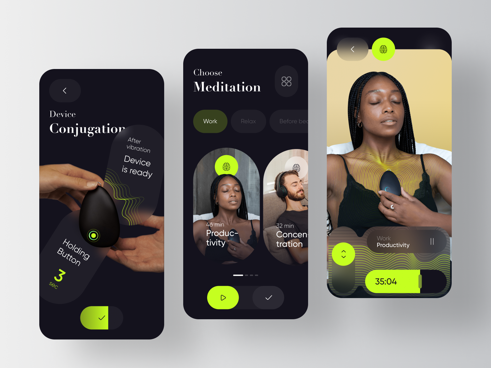 Sensate Wearable Stress Relief And Anti Anxiety Device by Jack R. for