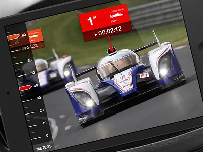 Rear Cam - Car Detection cars ipad ui ux