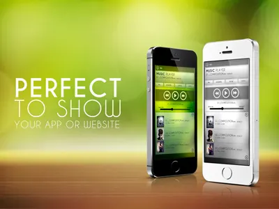 5S Phone Mock-up 5s app device mock up psd gui iphone iphone 5s iphone 5s mockup mobile mobile device mock up mock up mock up mockup