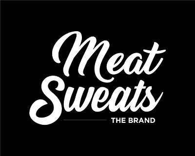 Meat Sweats Social Media & Apparel Brand branding design graphic design illustration logo typography vector
