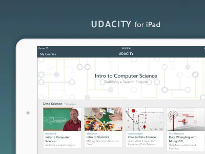 Udacity for iPad courses ed tech education ipad learning udacity