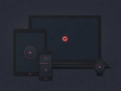 Matte black devices black device ipad iphone macbook matte mockup watch