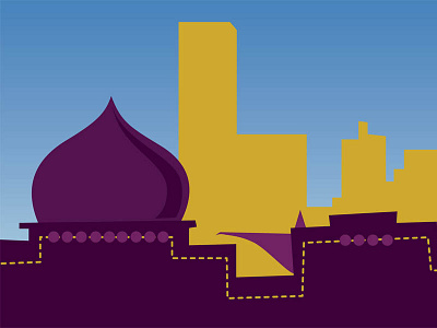 Prom poster graphic illustration milwaukee poster prom