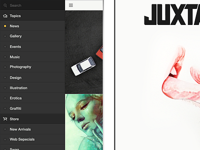 Juxtapose Magazine App app ipad juxtapose magazine