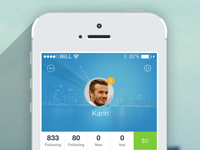 Mobile App - Dashboard mobile app ui