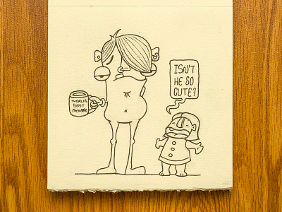 My Adorable Monster_11 drawing fan girl ink monster sketchbook