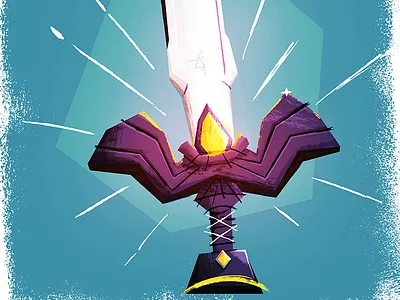 Master Sword Progress illustration link master sword sword weapon zelda