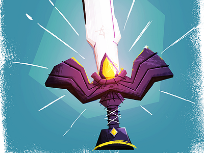 Master Sword Progress illustration link master sword sword weapon zelda