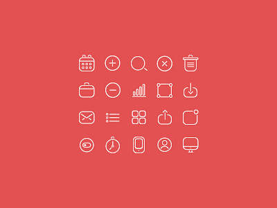 Rounded Icons icons rounded ui ux