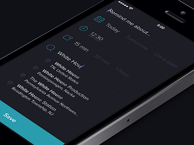 Remino [Dark Version] app dark ios7 ipad iphone remino ui