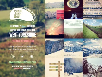 SJO - Landing Page (WIP) branding design flat identity landing page logo photography portfolio typography ui web design website