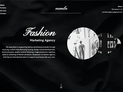 Mamba Webflow Template agency branding ui ux webflow