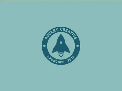 Rocket Creative creative design logo rocket