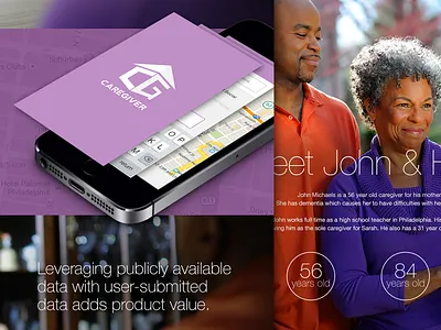 Caregiver – Case Study (WIP) app caregiver case study data health ios iphone ui wip