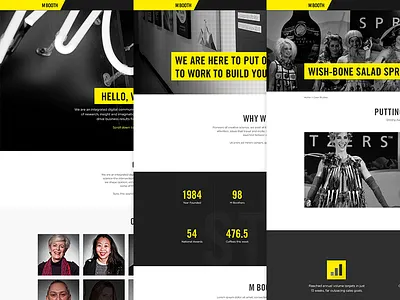 Mbooth Site digital interactive ui ux web web design
