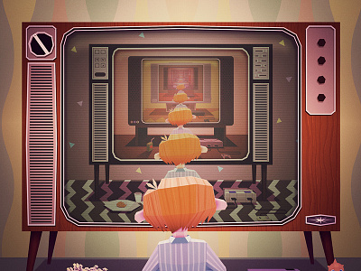 Fastcompany Web game illustration polygon retro vector video