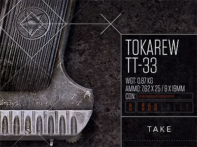 TT-33 Ui Testing design font game hud interface minimalistic modern screen ui widget