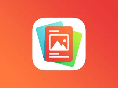 Stack app gradientsbitch icon news project school stack