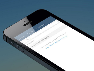 Company Autocomplete add autocomplete complete ios ios7 iphone list petrofeed typeahead