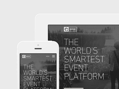 Queue Responsive Design Layout mobile music venues pr queue responsive design ticketing